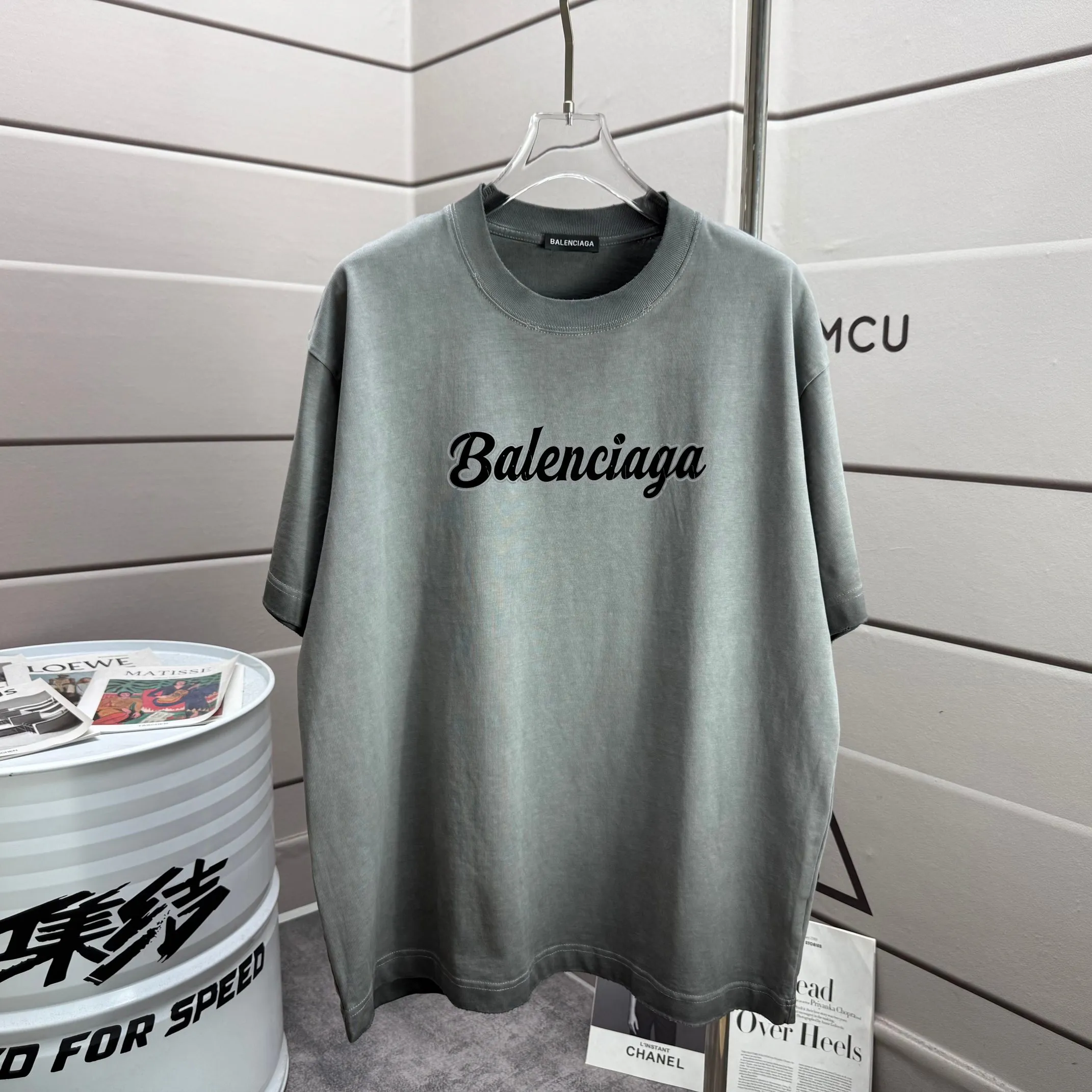 # * Balenciag*2026 New Arrival 320 tee Same Style : Size :S M L XL XXL Size： S （90-130 ） M （120-150 ） L （140-165 ） XL （160-180 ） XXL （180-210 ）